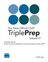 The New Official LSAT TriplePrep Volume 11™