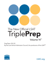 The New Official LSAT TriplePrep Volume 14™