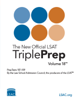 The New Official LSAT TriplePrep Volume 18™