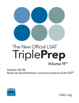 The New Official LSAT TriplePrep Volume 19™