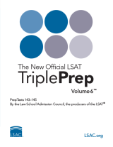 The New Official LSAT TriplePrep Volume 6™