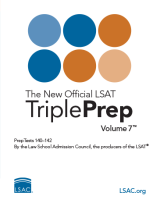 The New Official LSAT TriplePrep Volume 7™