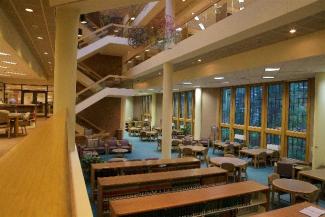 Jerome Hall Law Library interior