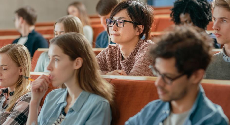 Law students in class